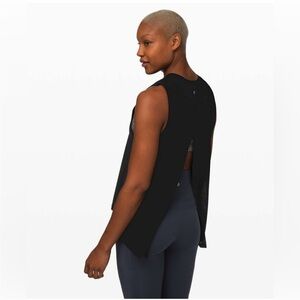 Lululemon In the Open Tank in Black Size 8